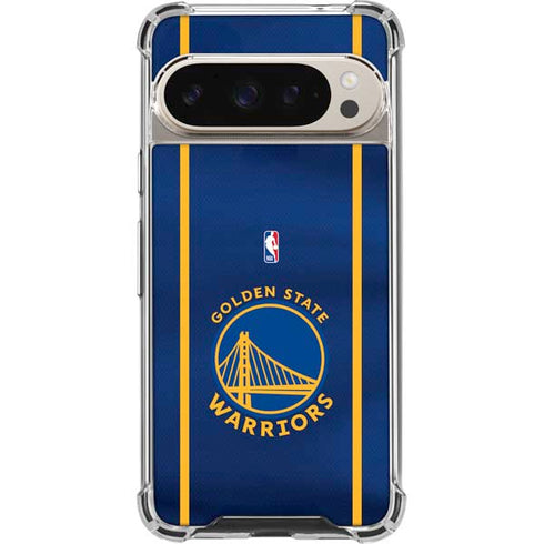 NBA Golden State Warriors Jersey Google Pixel 9/9 Pro Clear Case